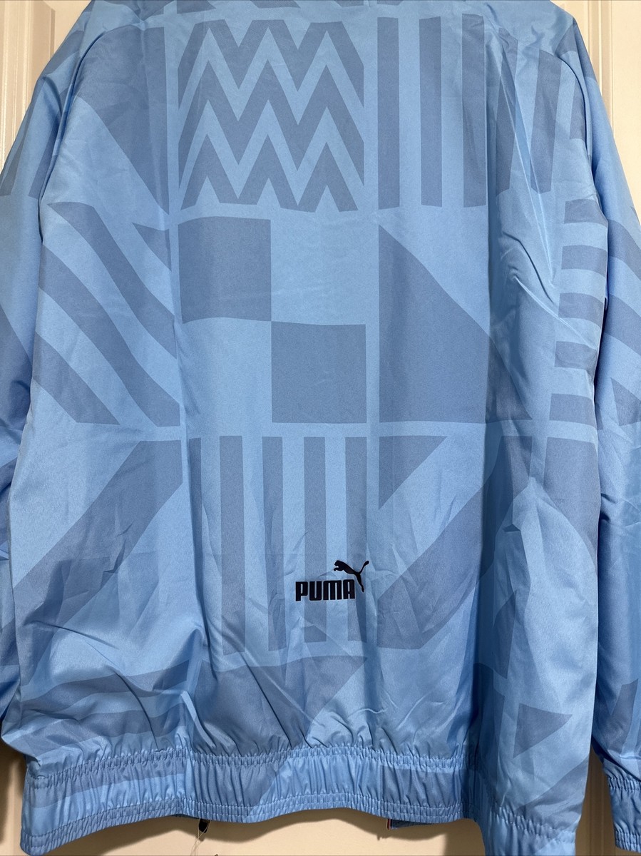 Manchester City Jacket Mens MEDIUM Puma | eBay