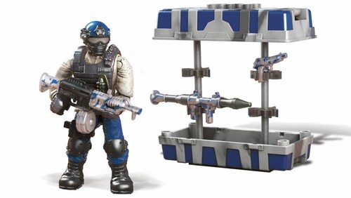 Caja de armas Call of Duty Mega Construx Navy #GFW76 39 piezas 10+ edad avanzada nueva - Imagen 2 de 3