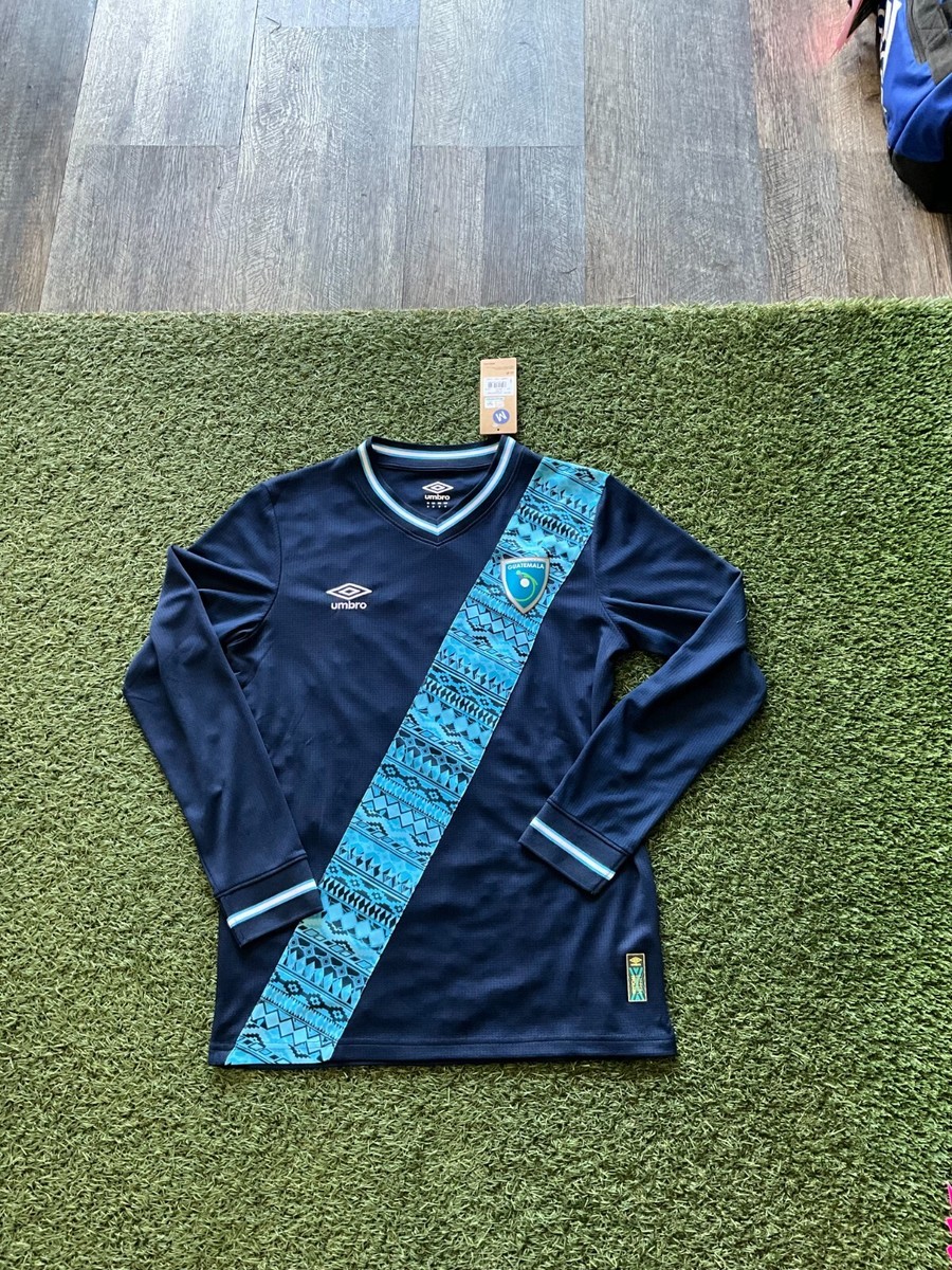 Umbro Guatemala Men's Away L/S Jersey 2023 - Navy | eBay