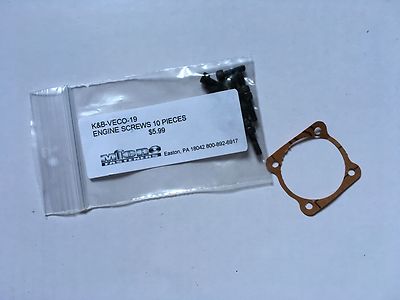 VECO.19 GASKET & SCREW SET NIP