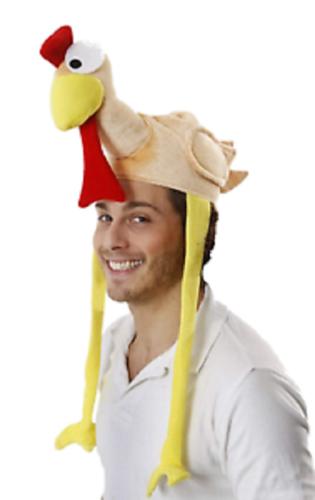 Funny Stuffed Chicken Hat Head Legs Adults Kids Novelty Headwear Funny Stuffed Chicken Hat Head Legs Adults Kids Novelty Headwear