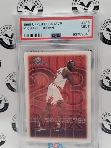 1999 Upper Deck MVP Michael Jordan PSA 9 NEUWERTIG #189