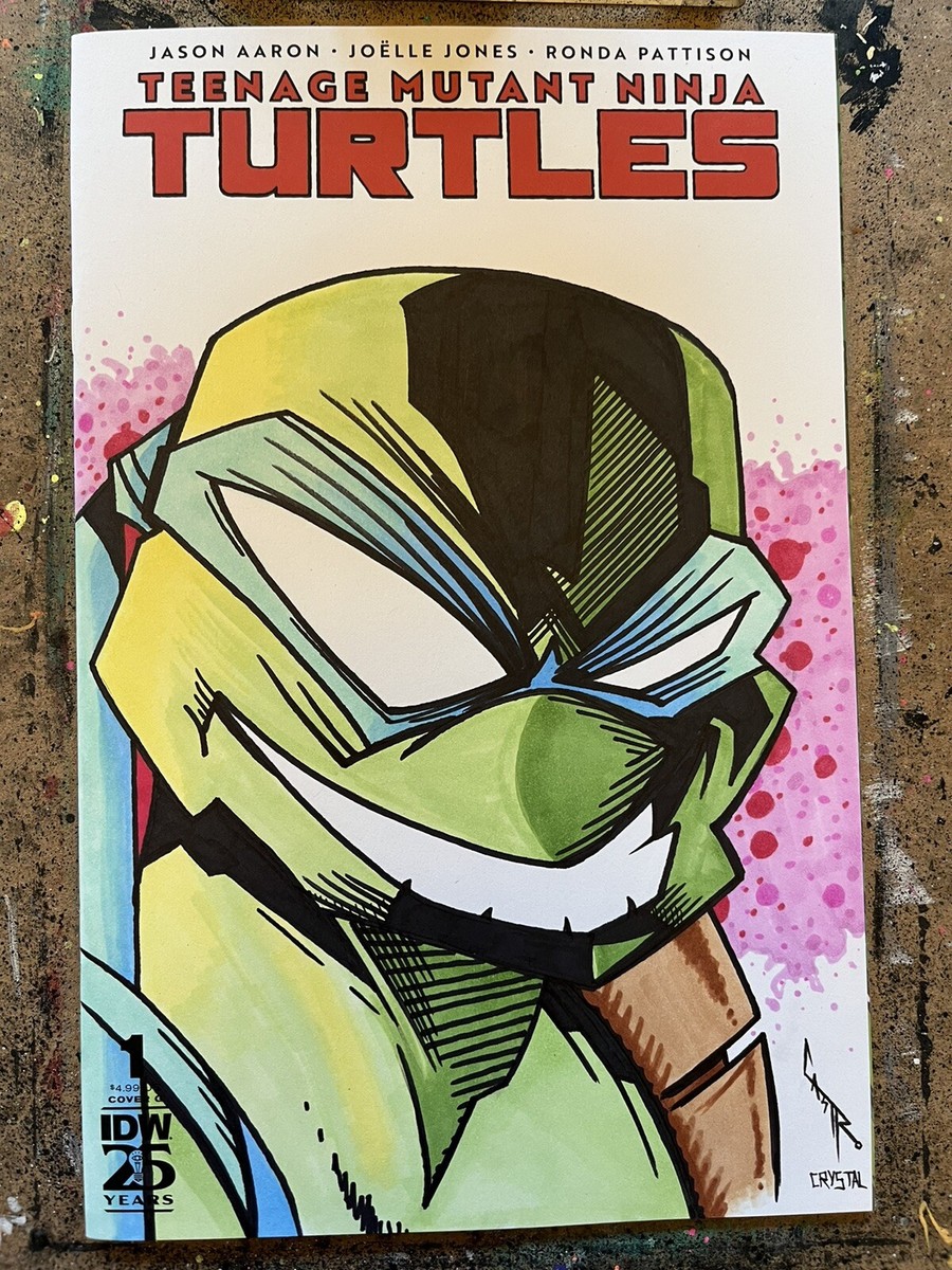TEENAGE MUTANT NINJA TURTLES #1 24'- BLANK VARIANT CVR G