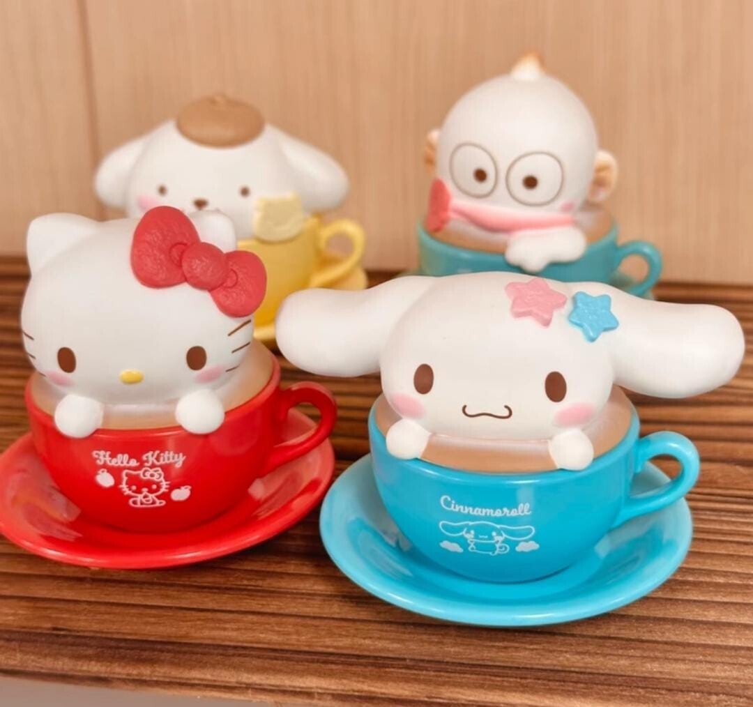 Bandai Namco Miniatures Sanrio Characters Latte Coffee Cup Blind