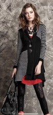 ✨new Elisa Cavaletti Grey & Black Jacket / Dress / Coat (s)