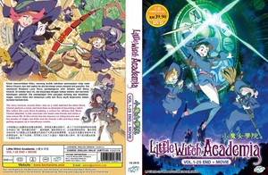Little Witch Academia Capitolo 1 25 Fine Film 3 Dvd Set Versione Inglese Ebay
