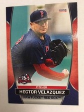 Hector Velazquez 2018 Pawtuckett Red Sox Team card