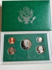 USA United States Mint Proof Set / Coinset, 1998