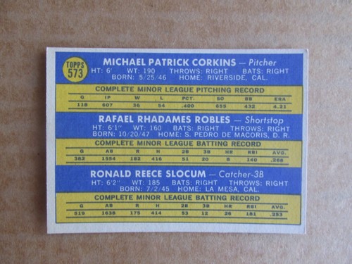 1970 TOPPS BASEBALL HIGH CARD SINGOLI COMPLETA IL TUO SET SCEGLI AGGIORNATO 27/05 - Foto 67 di 323