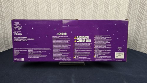 2023 Disney Parks Joey Chou Castle Collection 4 Candle Set Attractions New - Picture 2 of 6