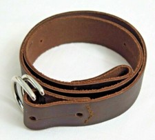 Saddleback Leather Retired 24" x 1" UTILITY STRAP Dark Coffee Brown Script Logo