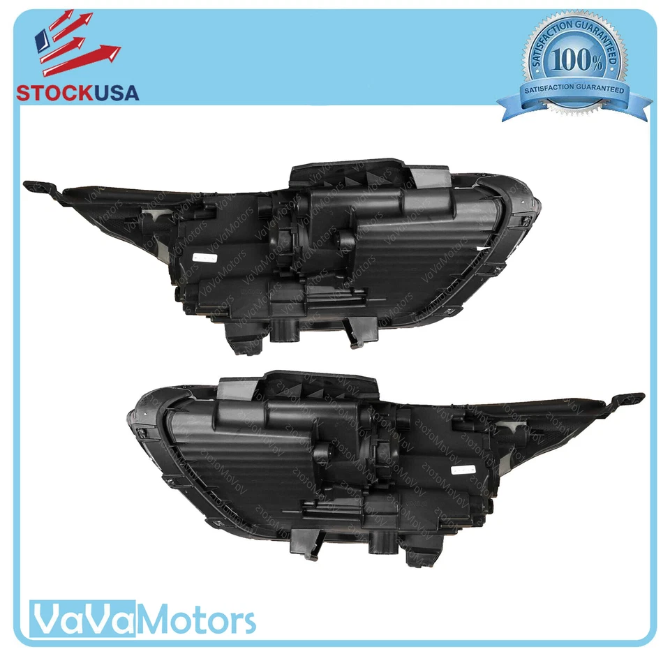 Conjunto de faros para sedán Kia Forte 2019 2020 2021 con LED DRL izquierda derecha 2 piezas Foto 3 de 4