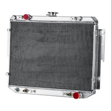 Aluminum Radiator 4row Fit 1999-2003 2000 Dodge Ram 1500 2500 3500 Van 3.9l 5.9l