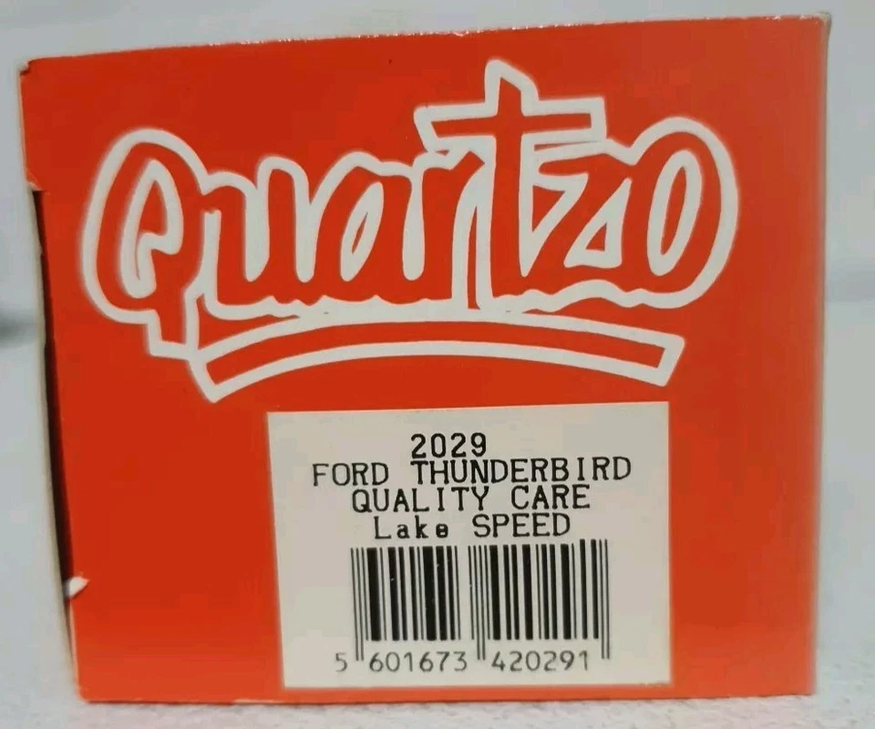 1/43 QUARTZO FORD THUNDERBIRD#CITGO #.NO BANG BEST ART MODEL BRUMM  GIOCHER - Immagine 2 di 4