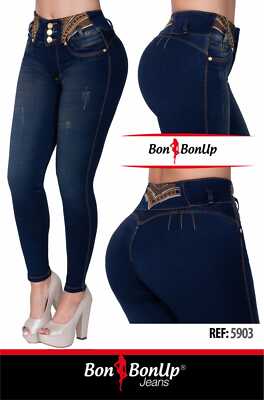 Bon Bon Up Jeans Levanta cola jeans colombianos butt lifter levanta pompis  5903 | eBay