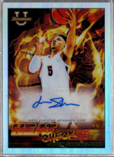 2021-22 Bowman University Chrome Heat Check #HCAJSH Jaden Shackelford Auto