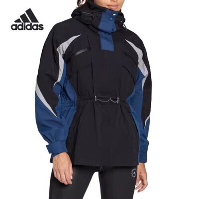 Adidas by Stella McCartney aSMC Women RECYCLED WINTER JACKET. Color: Black/Blue