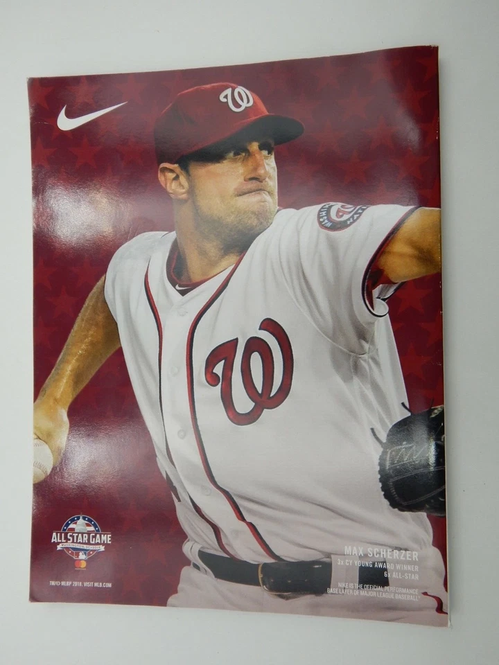 2018 All Star Game Program Book Washington Nationals Park MLB - Image 2 of 3