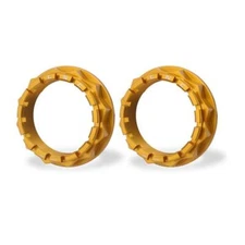 2011 Ducati 1198SP CNC Racing Gold Rear Wheel Nuts