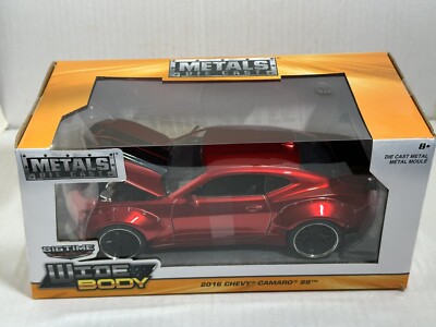 JADA BIGTIME BTM 2016 CHEVY CAMARO SS WIDE BODY CANDY RED 1:24