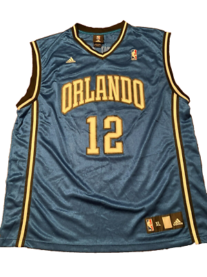 Dwight Howard Adidas NBA Jersey Orlando Magic Logoman #12 Size XL