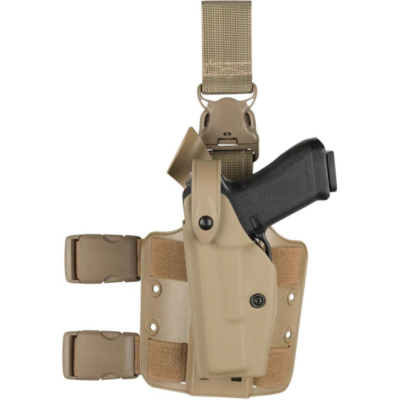 Safariland 6005 SLS LH Leg Holster FDE QD Strap GLOCK 17 22 ALL