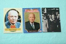 DWIGHT D. EISENHOWER LOT OF 3 2012 GOLDEN AGE#61 1992 AMERICANA#75 1994 KEN BURN