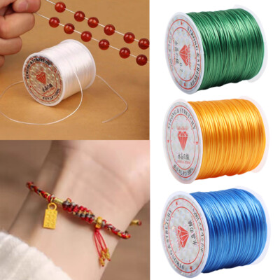 Elastic Stretchy Beading Thread Cord Bracelet String DIY Jewelry