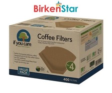 If You Care 4 Unbleached Coffee Filter 400 ct. Great Price