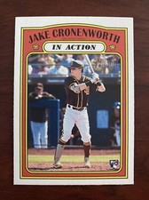 2021 Topps Heritage Base #20 Jake Cronenworth in Action San Diego Padres B858*