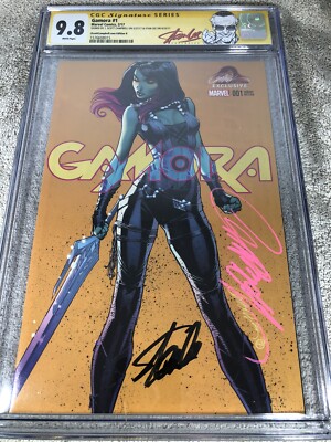 Guardians of Galaxy 1 CGC 2XSS 9.8 Stan Lee Campbell Gamora