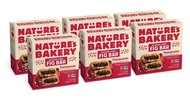Nature's Bakery Gluten Free Fig Bars, Pomegranate, 6- 6 ...