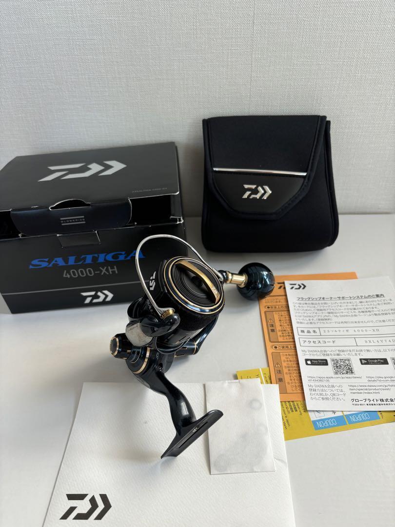 Daiwa 23 SALTIGA 4000-XH Gear Ratio 6.2 Spinning Reel w Daiwa 23 SALTIGA 4000-XH Gear Ratio 6.2 Spinning Reel w
