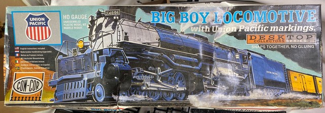 big boy locomotive model kit
