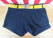 Vintage 1920s Antique Wool Mens Swimsuit Bathing Suit Board Shorts Surfer Beach