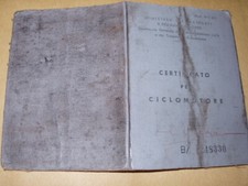 LEGNANO SACHS  - LIBRETTINO USATO DELL'EPOCA   