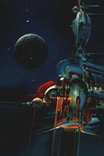 #69 John Berkey Fantasy/Sci-Fi Trading Card