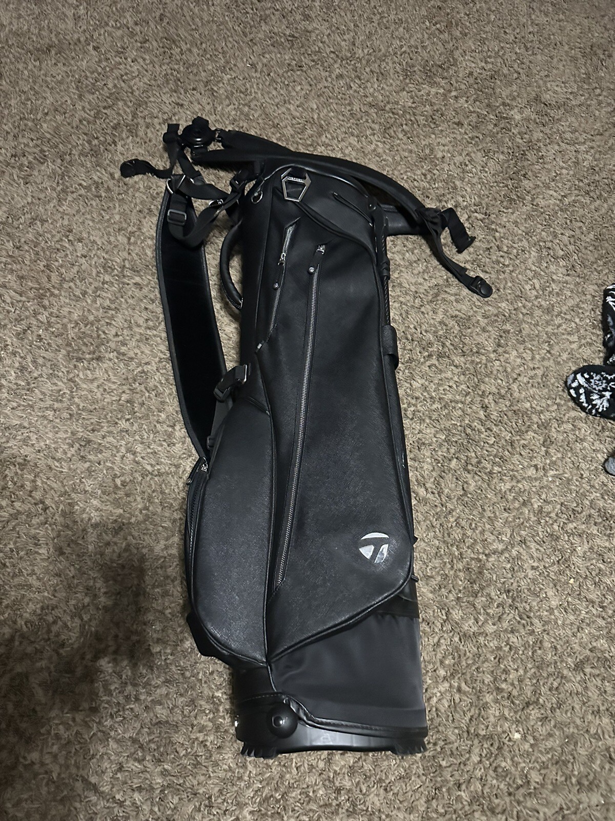 TAYLORMADE VESSEL LITE LUX STAND GOLF BAG, BLACK eBay