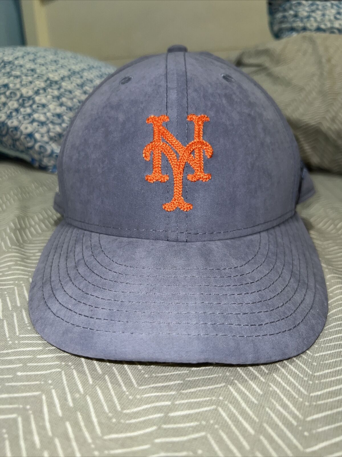 Aime Leon Dore ALD / New Era 59fifty Mets Hat cap Blue brushed 