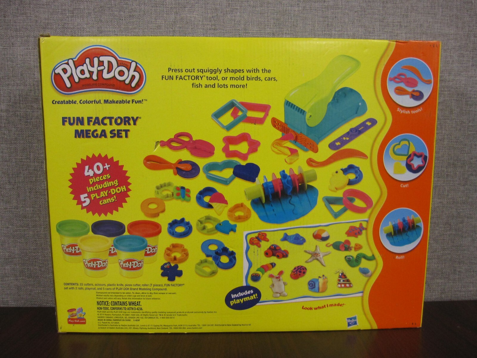 play doh fun factory mega set