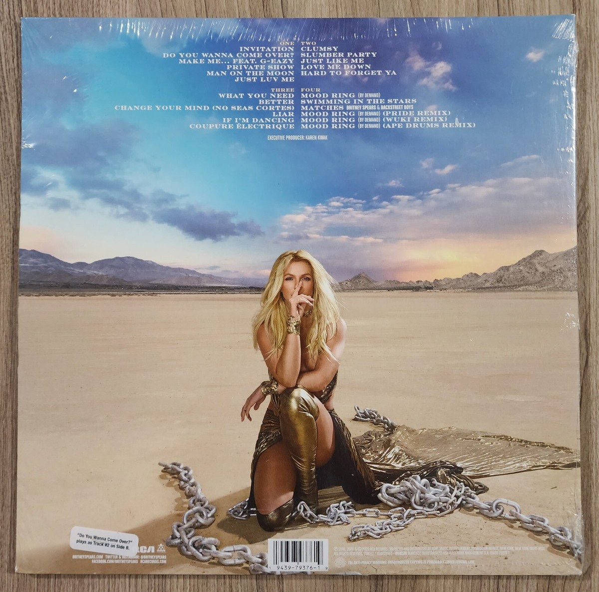 GLORY / BRITNEY SPEARS US盤2LP シュリンク付 Britney Spears - Glory Album Record Vinyl LP Limited Deluxe