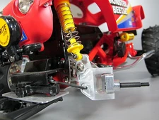 Aluminum Front Knuckle +Upright +Arm Set Tamiya RC 1/10 Monster Beetle Blackfoot