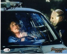 Dana Kimmell signed 8x10 Photo Chris Higgins - Friday the JSA Authentication
