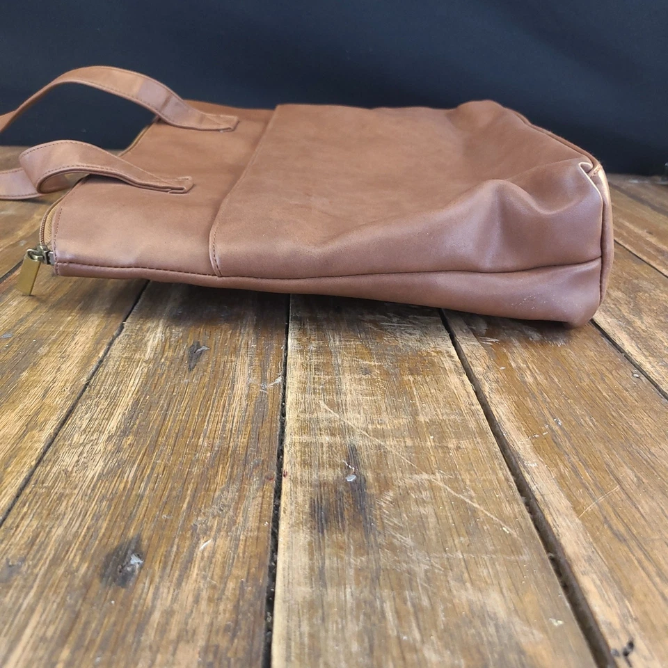 Cherokee 大号手提包钱包手提包棕色带拉链 — 第 4/4 张图片