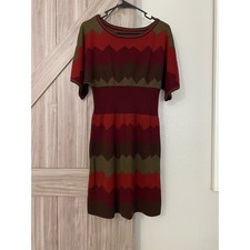 Dressbarn large short sleeve sweater dress