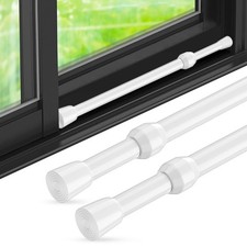 Window Security Bar 2 Pack, Adjustable Sliding Lock for Sliding Glass Doors, ...