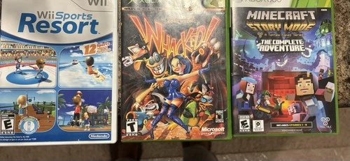 New ListingWii And Xbox Collectible Rare Video Games Lot