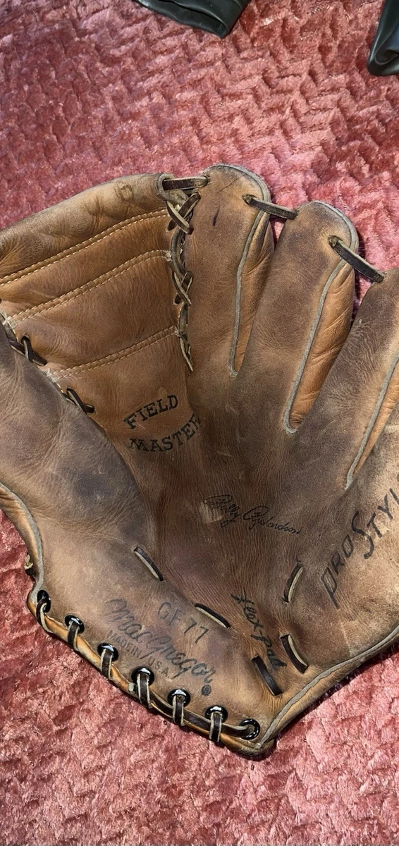 Mcgregor Baseball Glove In Vintage Baseball Gloves for sale | eBay