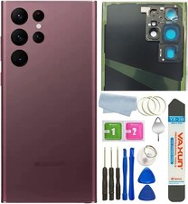 Galaxy S22 Ultra Back Glass Cover Housing Door Replacement for Samsung Galaxy