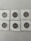 1926, 27, 28, 29, 30, 30 s Standing Liberty Quarters